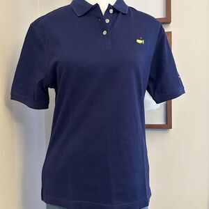 Masters Collection Polo Ladies Small Navy 100% Pima Cotton Classic Golf NWOT